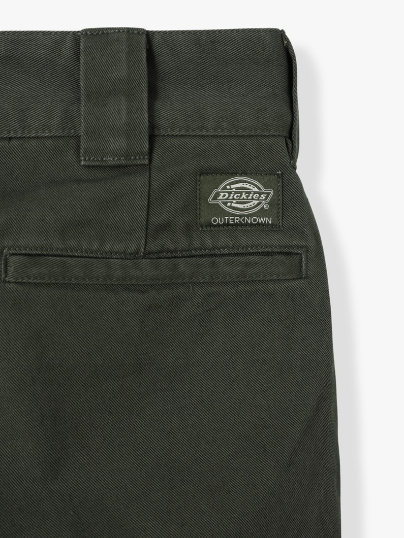 Organic Cotton Tapered Fit Pants (women) 詳細画像 olive 4