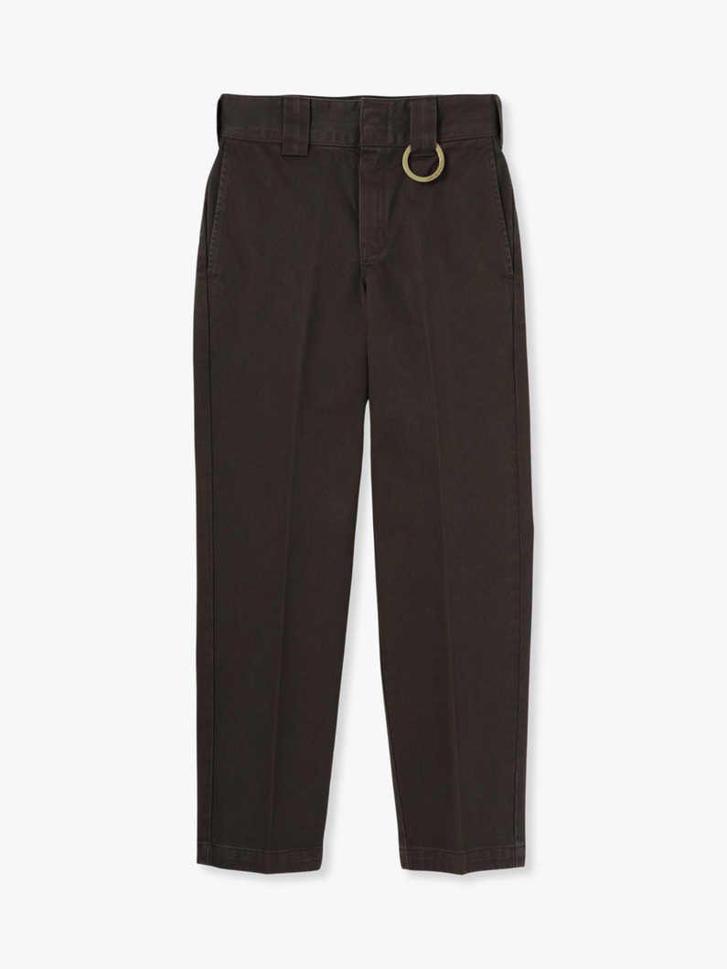 Organic Cotton Tapered Fit Pants (women) 詳細画像 brown 5