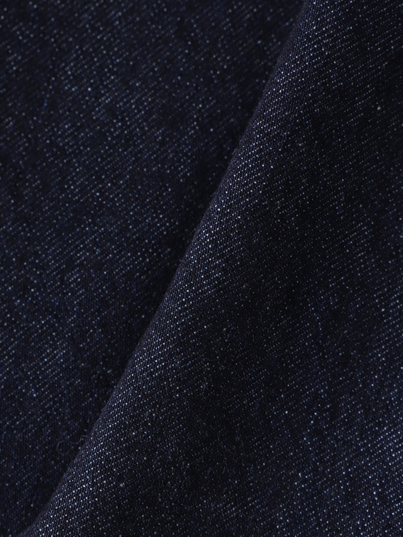 ウォッシュド デニム ストレート パンツ 詳細画像 indigo 5
