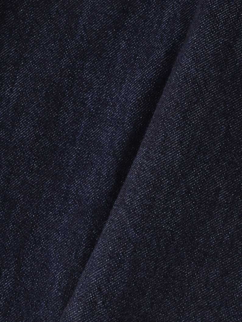 ウォッシュドデニム ワイドストレート パンツ 詳細画像 indigo 5