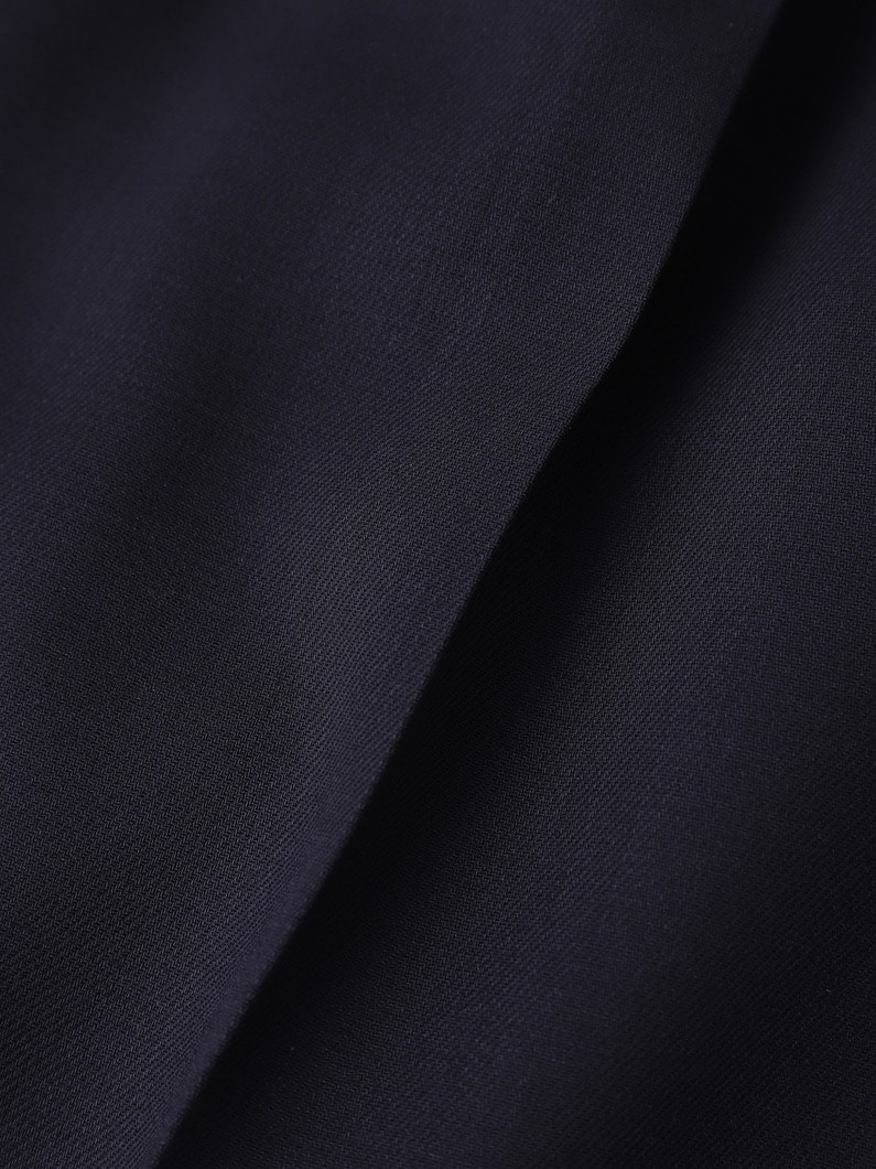 ハイツイスト ツイル クレープ ワイドパンツ 詳細画像 navy 4