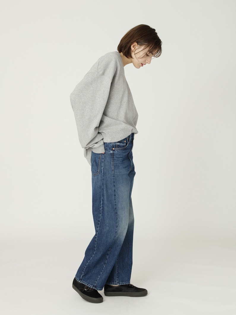 ザ ハーフ パイプ アンクル デニムパンツ 詳細画像 blue 2