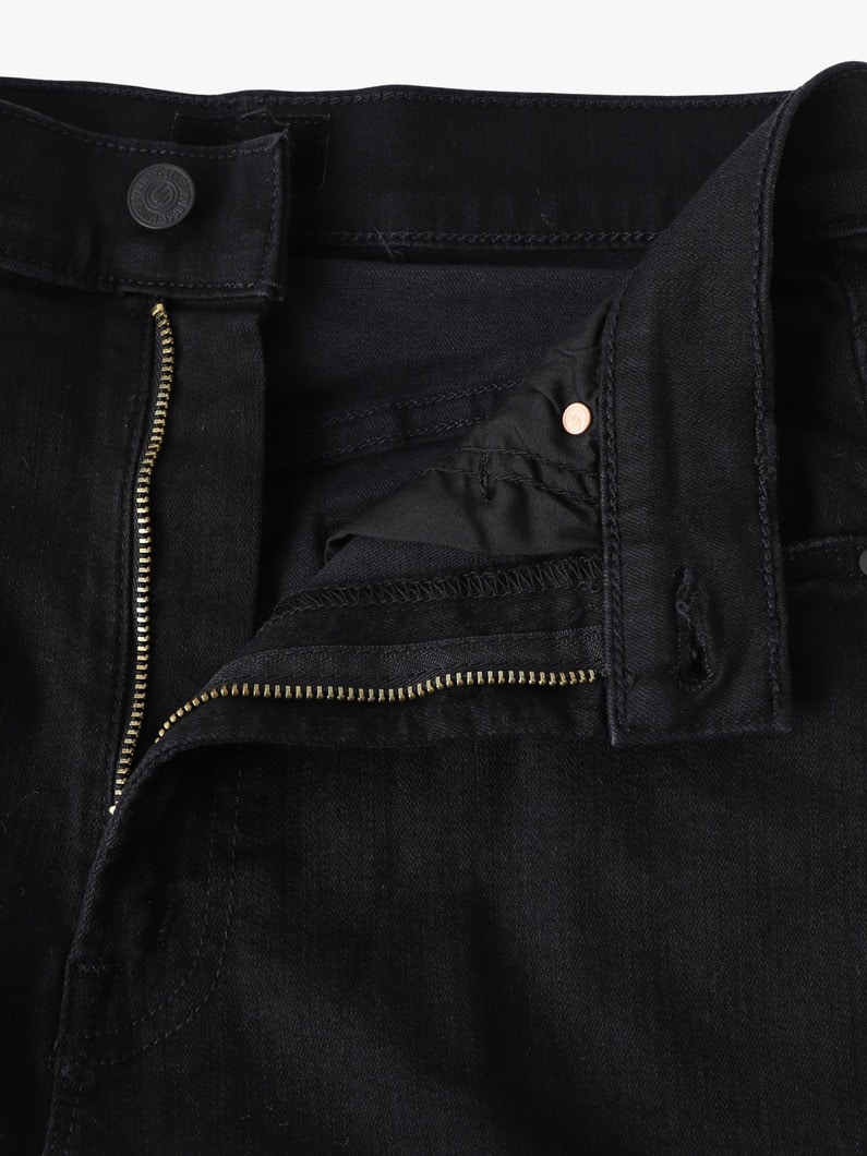 ランブラー ジップ アンクル デニムパンツ（ブラック） 詳細画像 black 2