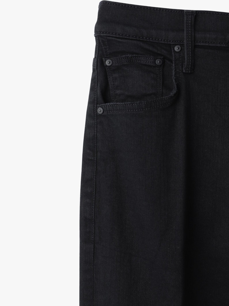 ランブラー ジップ アンクル デニムパンツ（ブラック） 詳細画像 black 3