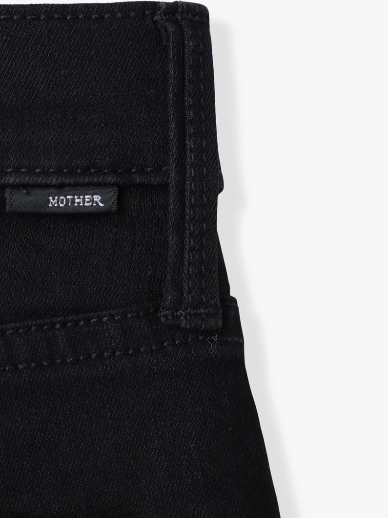 ランブラー ジップ アンクル デニムパンツ（ブラック） 詳細画像 black 4