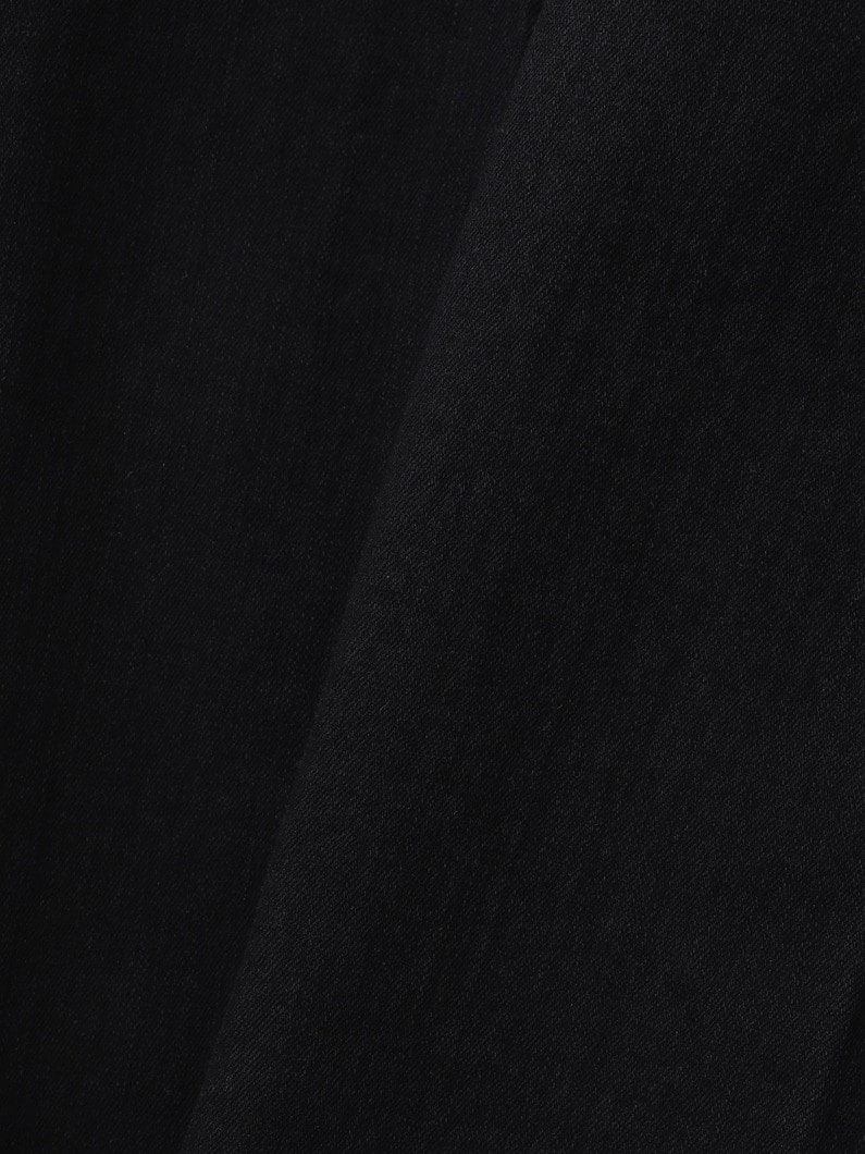 ランブラー ジップ アンクル デニムパンツ（ブラック） 詳細画像 black 5