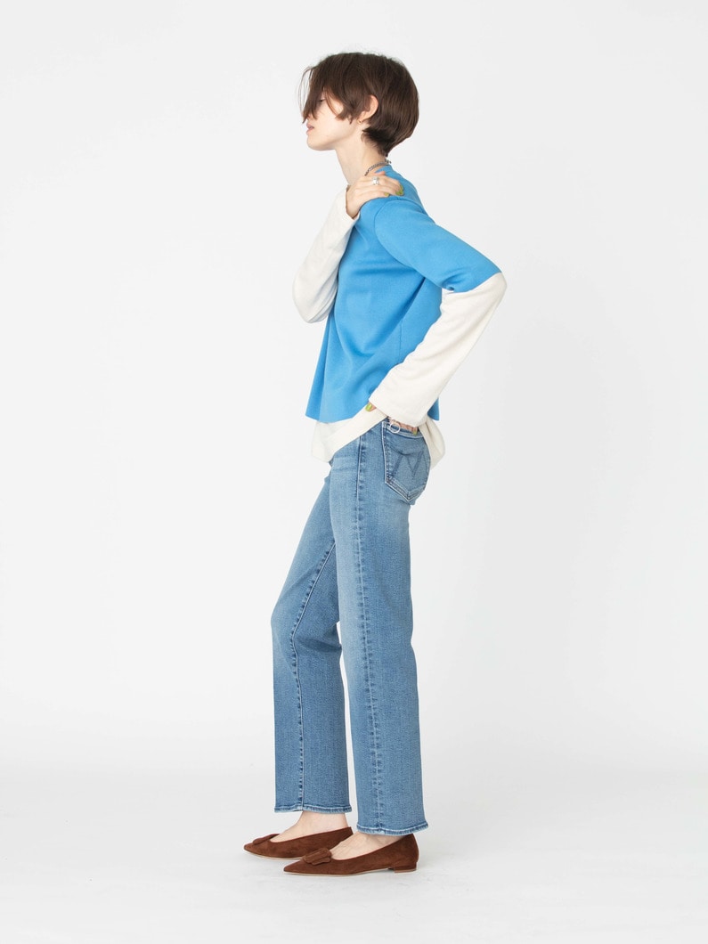 キックイット アンクル デニムパンツ 詳細画像 light blue 4