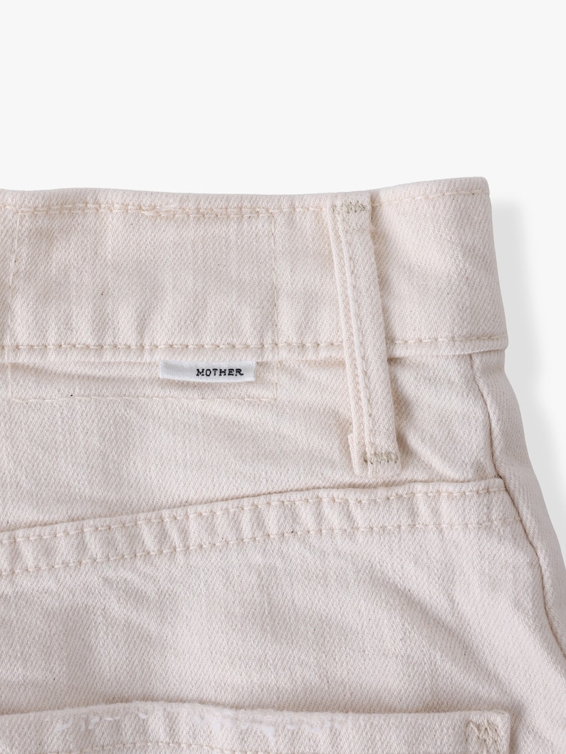  ハーフパイプ アンクル デニムパンツ（オフホワイト） 詳細画像 off white 4