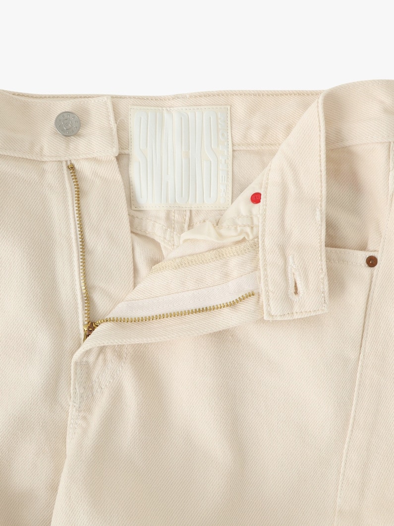 リル レモン ツイスト スニーク デニムパンツ 詳細画像 off white 2