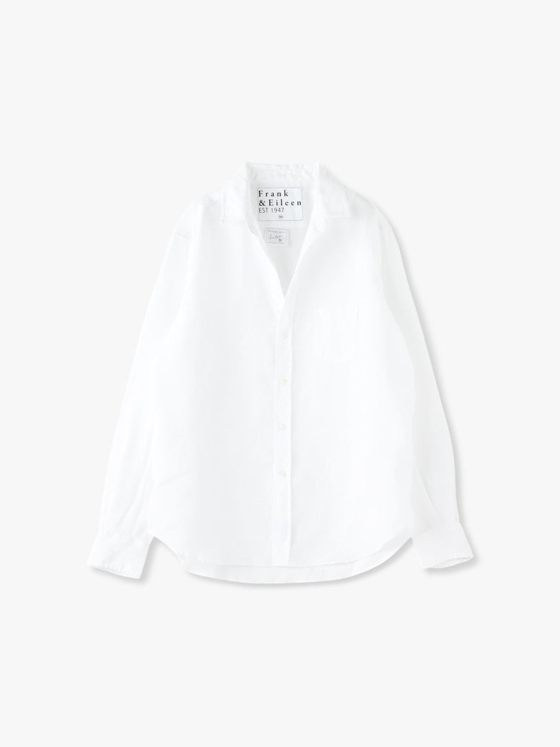 アイリーン リネン シャツ (ホワイト) 詳細画像 white 5