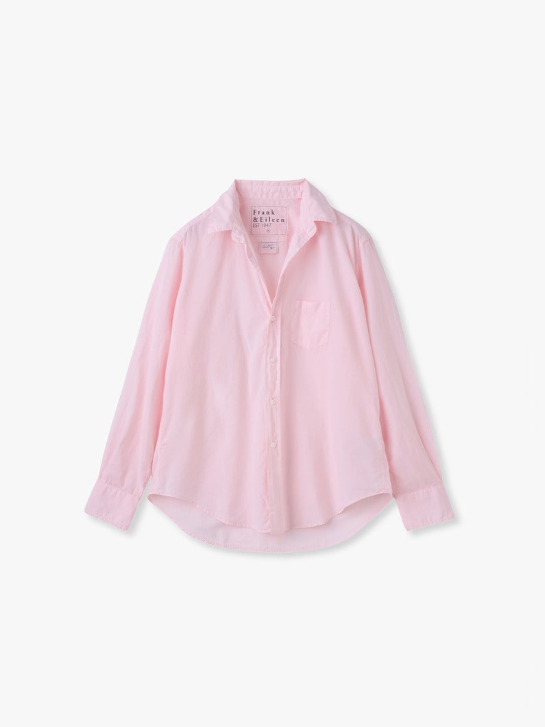 アイリーン ライトポプリン シャツ 詳細画像 light pink