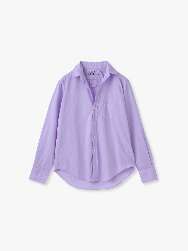 アイリーン ライトポプリン シャツ 詳細画像 light purple 5