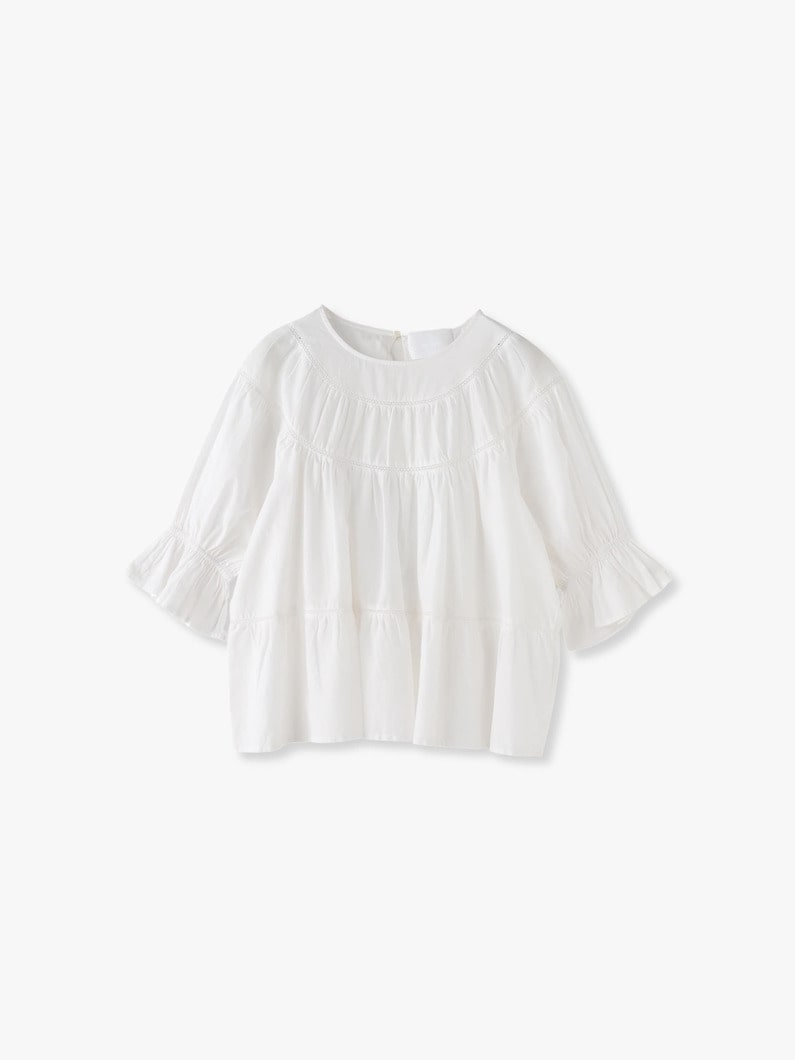 ソル ブラウス（ホワイト） 詳細画像 white 7