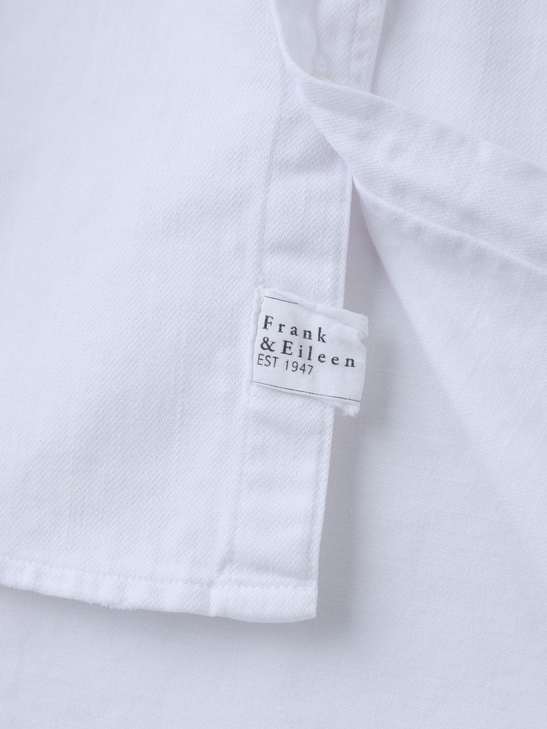 アイリーン ストーンウォッシュド インディゴ シャツ（ホワイト） 詳細画像 white 3