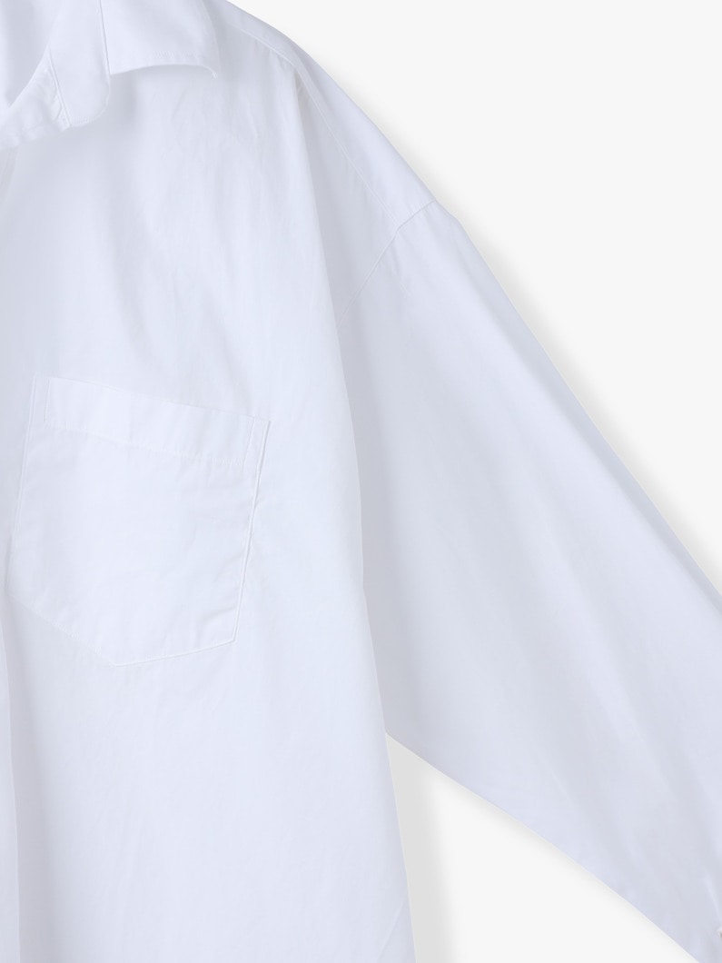 マッケンジー コットン シャツ 詳細画像 white 2