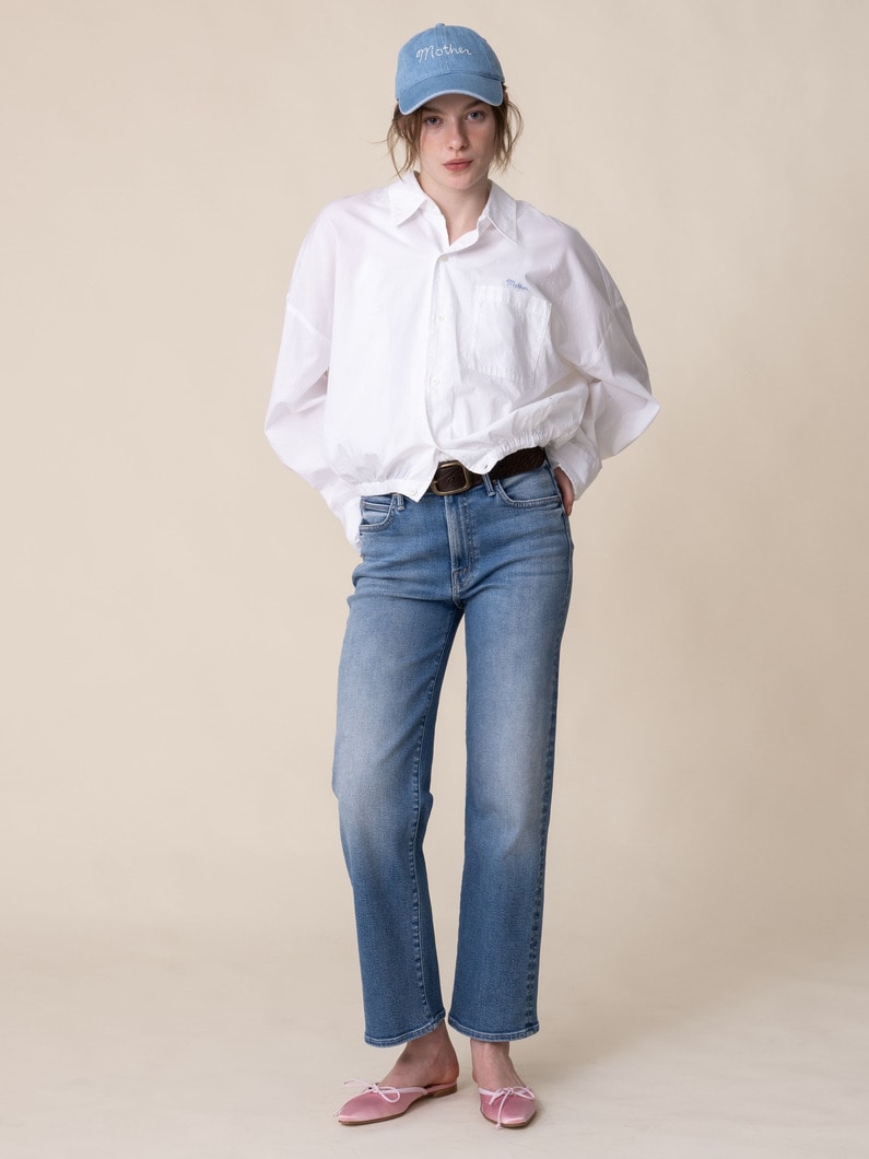 クロップド シャツ 詳細画像 white 4