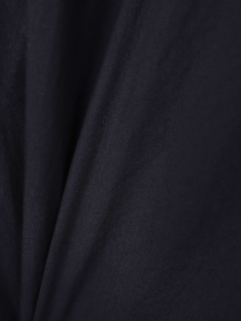 マッケンジー オーガニックコットンボイル シャツ 詳細画像 black 4