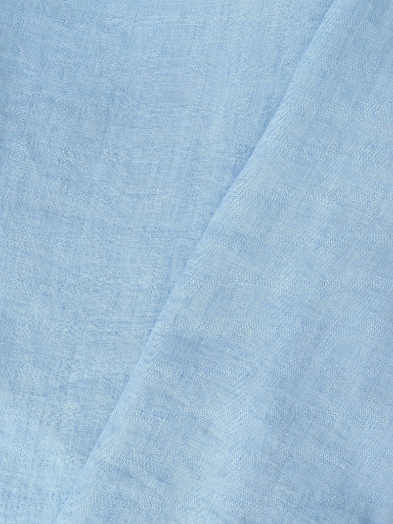 マッケンジー クラシックリネン エンブロイダリー シャツ 詳細画像 light blue 5