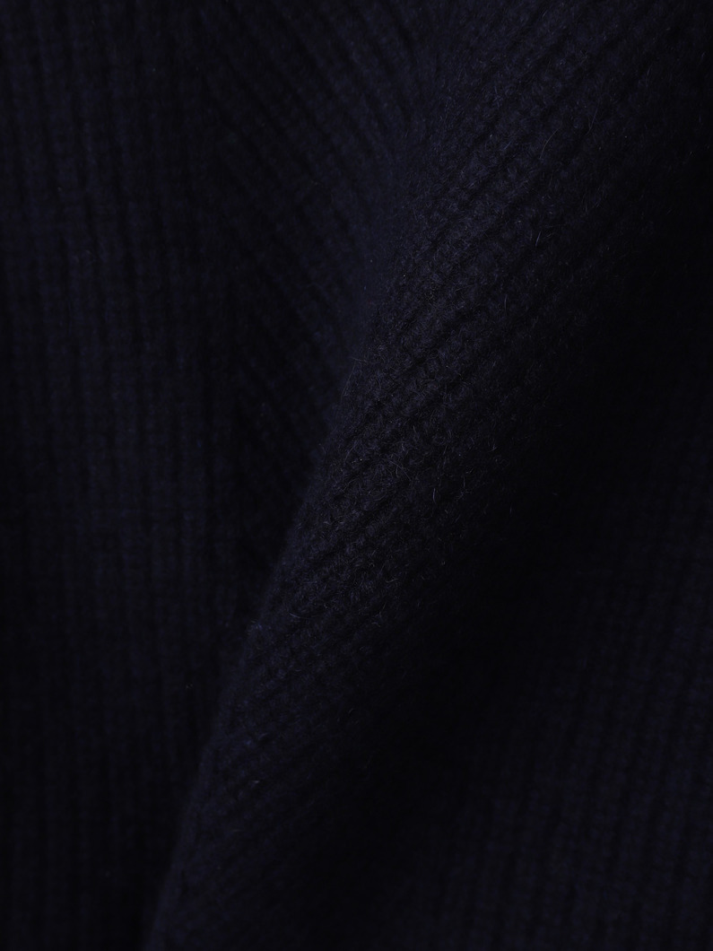 チェルシー カシミア ニット プルオーバー（ホワイト/ネイビー/ライトグレー/ピンク/レッド/グリーン） 詳細画像 white 3