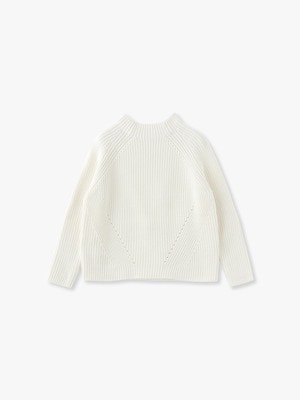 Daphne Cotton Knit Pullover 詳細画像 white