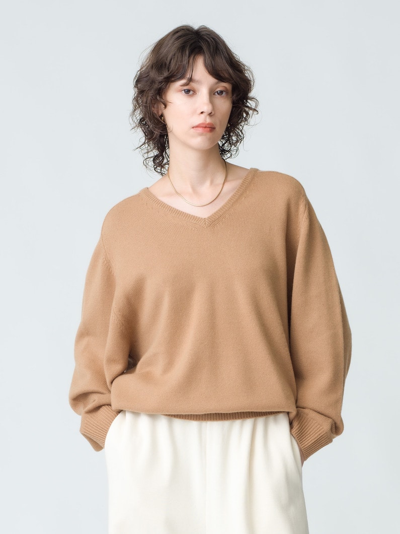 Jovie Knit Pullover 詳細画像 camel 1