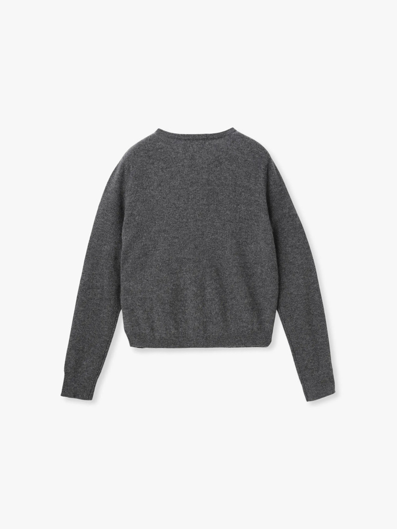 アヴァ カーディガン（チャコールグレー/レッド/ピンク） 詳細画像 red 1