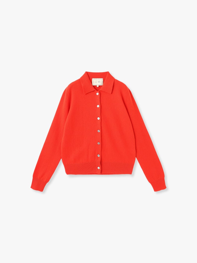ロミリー カシミア カーディガン 詳細画像 red 2
