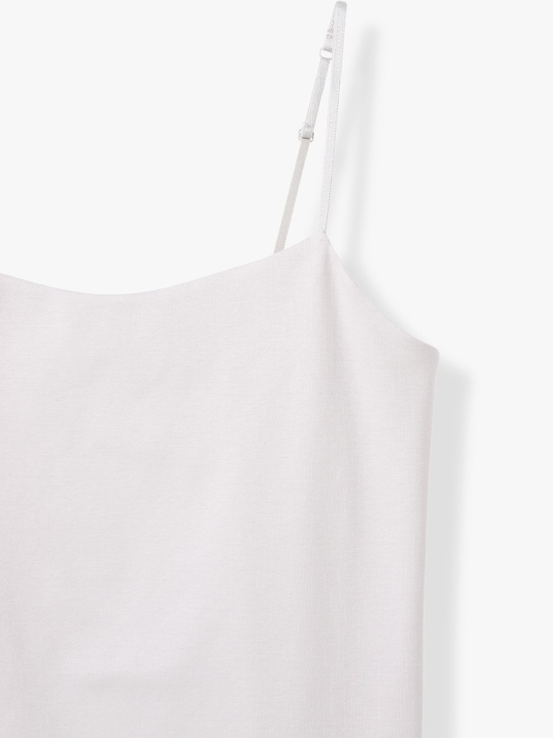 ハイツイスト スムース キャミソール トップ 詳細画像 white 2