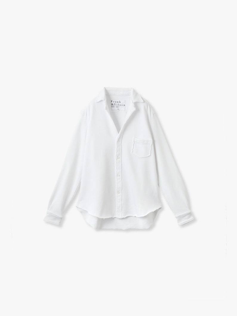 アイリーン トリプルテリー スウェット シャツ 詳細画像 white