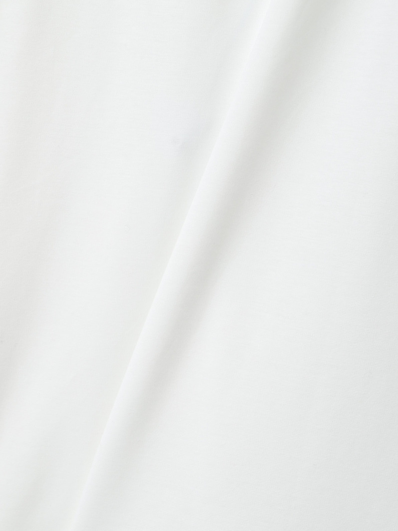 スーピマコットン クルーネック ティー 詳細画像 white 3
