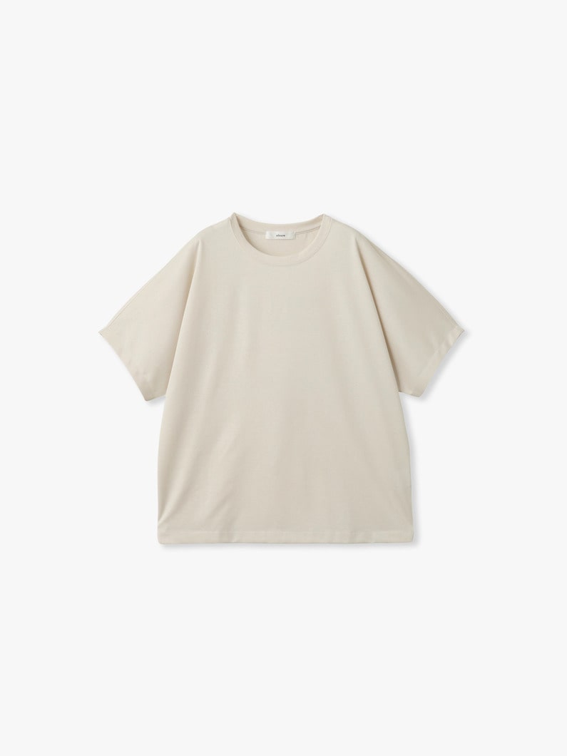 スーピマコットン クルーネック ティー 詳細画像 beige