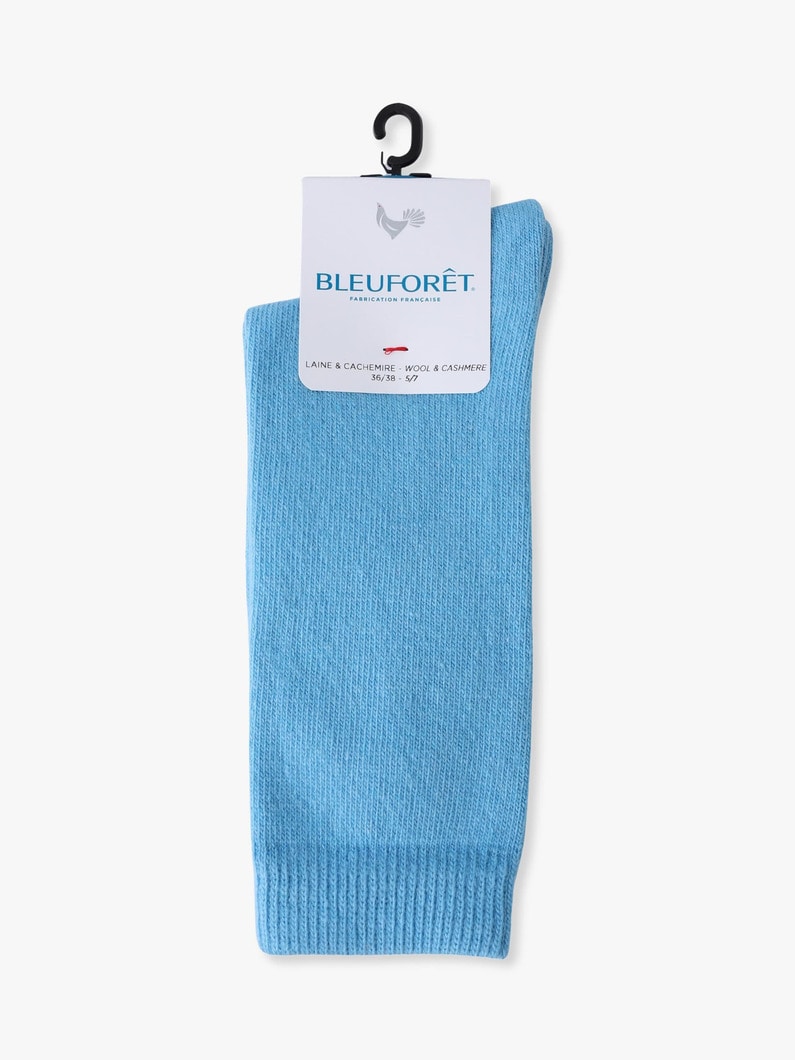 カシミア ソックス 詳細画像 light blue 2
