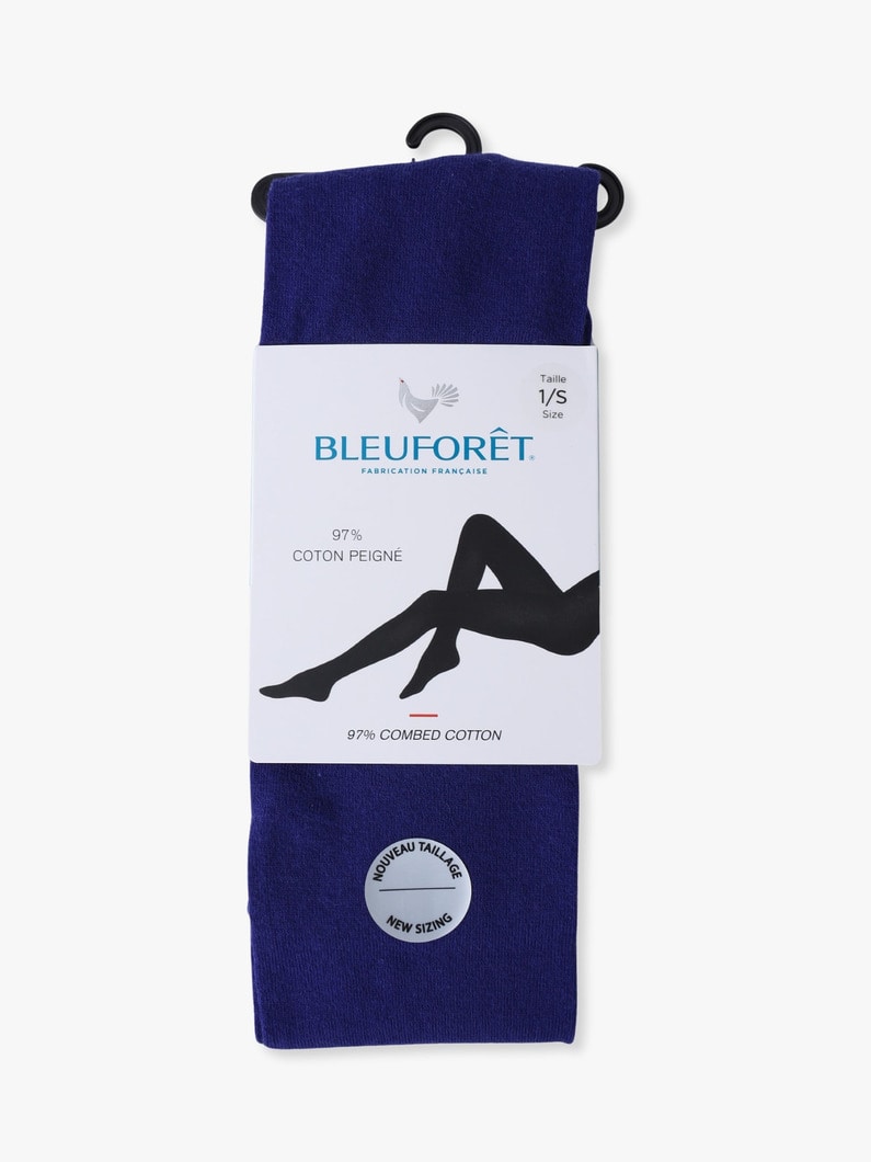 ベルベット ピュアコットン タイツ 詳細画像 blue 2