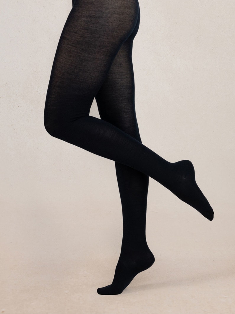 ファインウール タイツ 詳細画像 navy