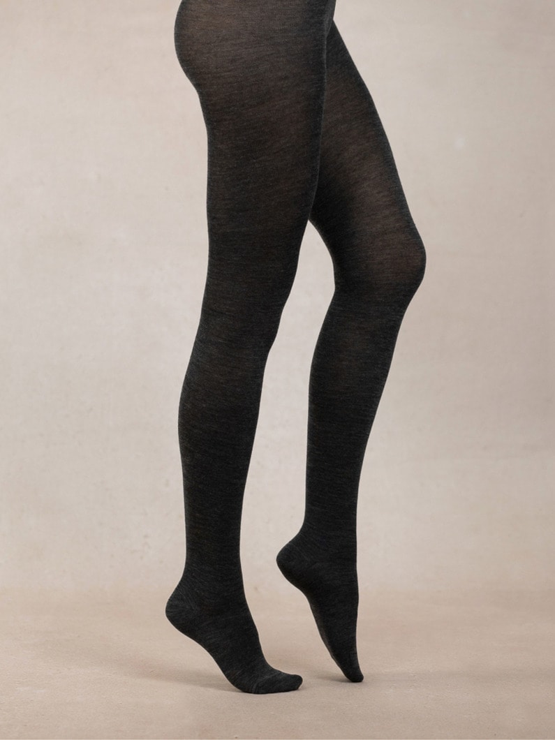 ファインウール タイツ 詳細画像 dark gray