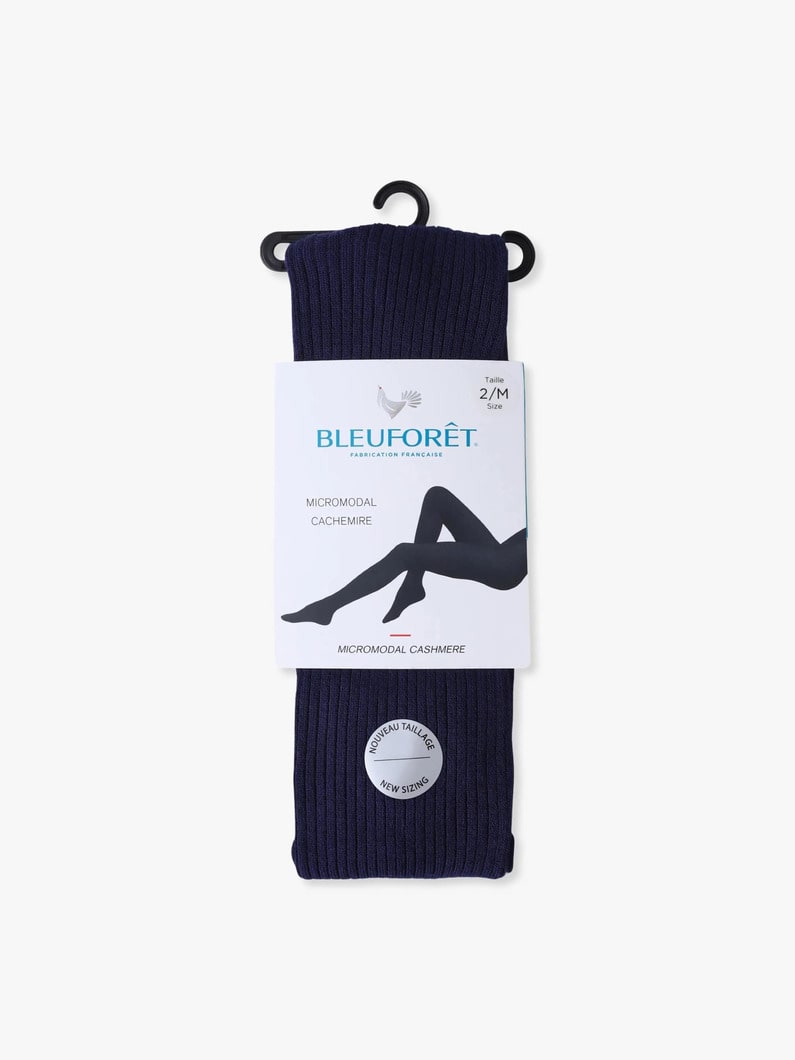 モダール カシミアリブタイツ 詳細画像 navy 2