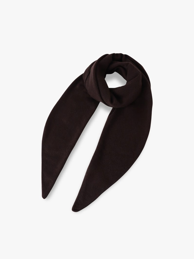 ルリ カシミア バンダナ（グレー/ブラウン/ベージュ） 詳細画像 gray 1