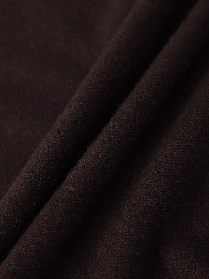 ルリ カシミア バンダナ（グレー/ブラウン/ベージュ） 詳細画像 gray 4