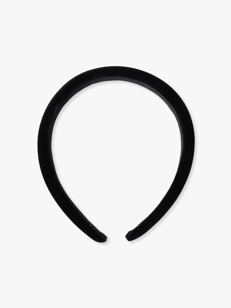 ベルベット ティアナ ヘッドバンド 詳細画像 black