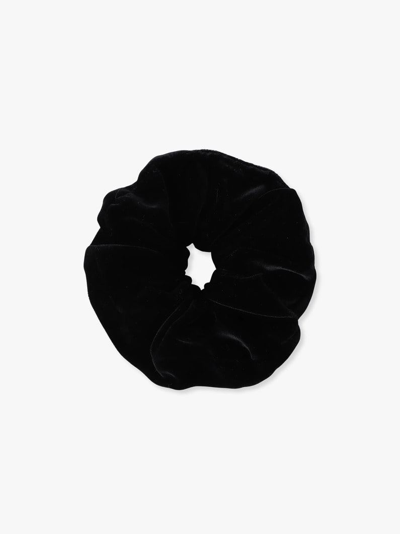 ベルベット スクランチー（レッド/ブラック） 詳細画像 black 1