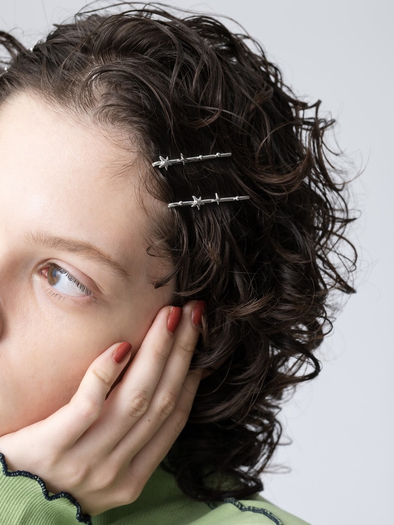 トリプレッツ ヘアピン セット 詳細画像 silver 2