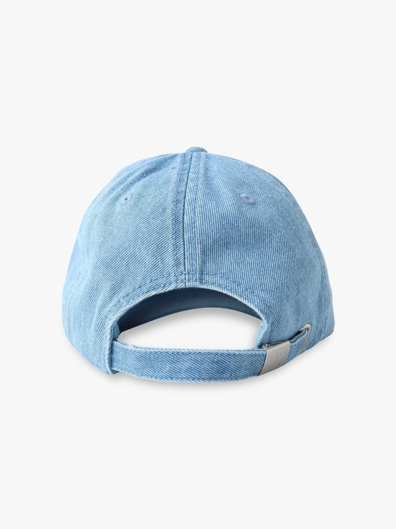 ロゴ デニム キャップ 詳細画像 light blue 2