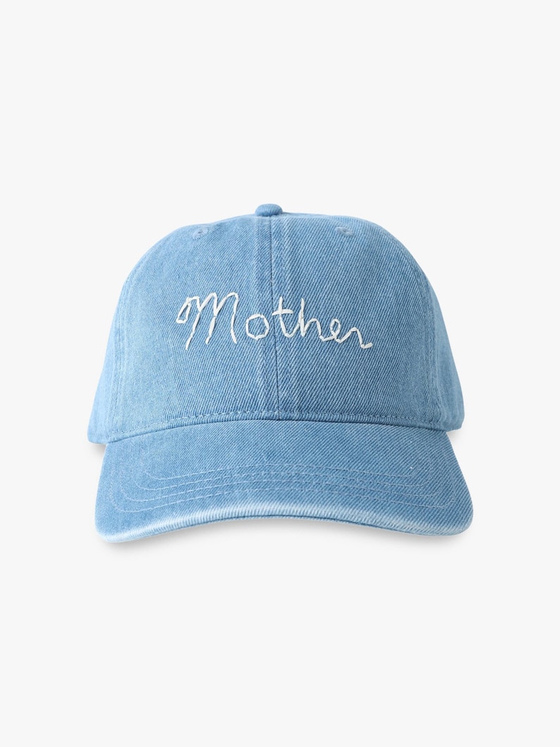 ロゴ デニム キャップ 詳細画像 light blue 2