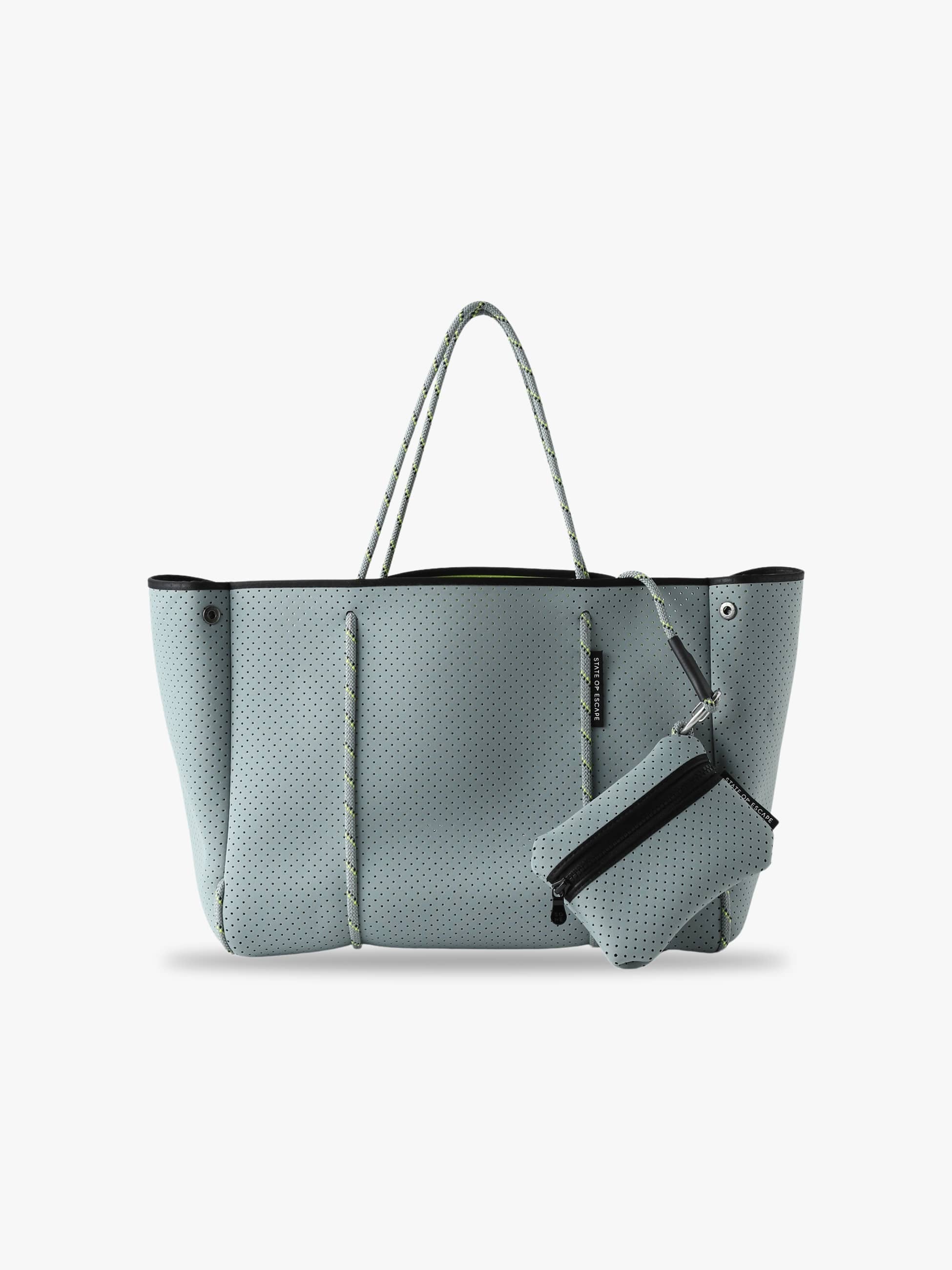 Escape Carryall (gray / neon yelow)