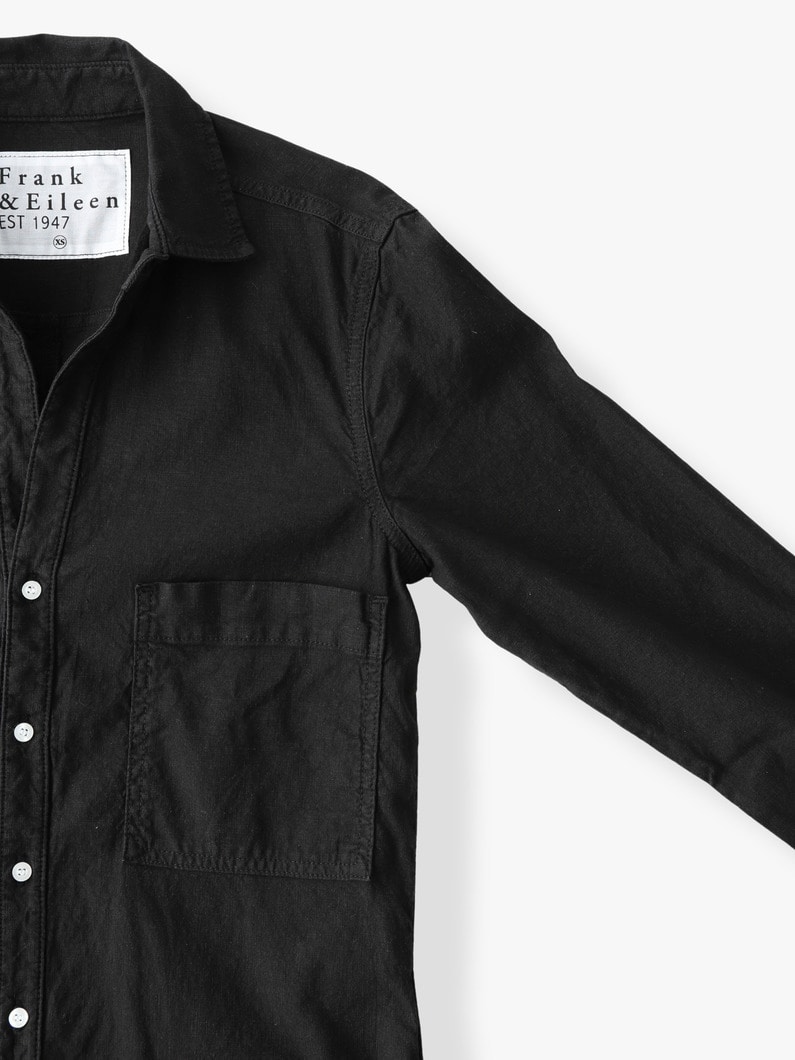 ノーザン アイルランド コットンリネン ジャンプスーツ 詳細画像 black 2