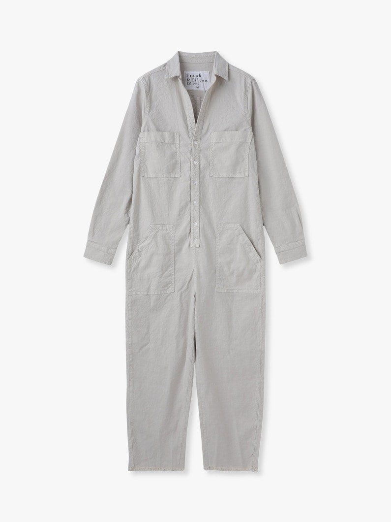 ノーザン アイルランド コットンリネン ジャンプスーツ 詳細画像 beige