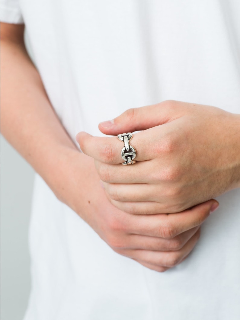 クワッド リンク リング（シルバー） 詳細画像 silver 3