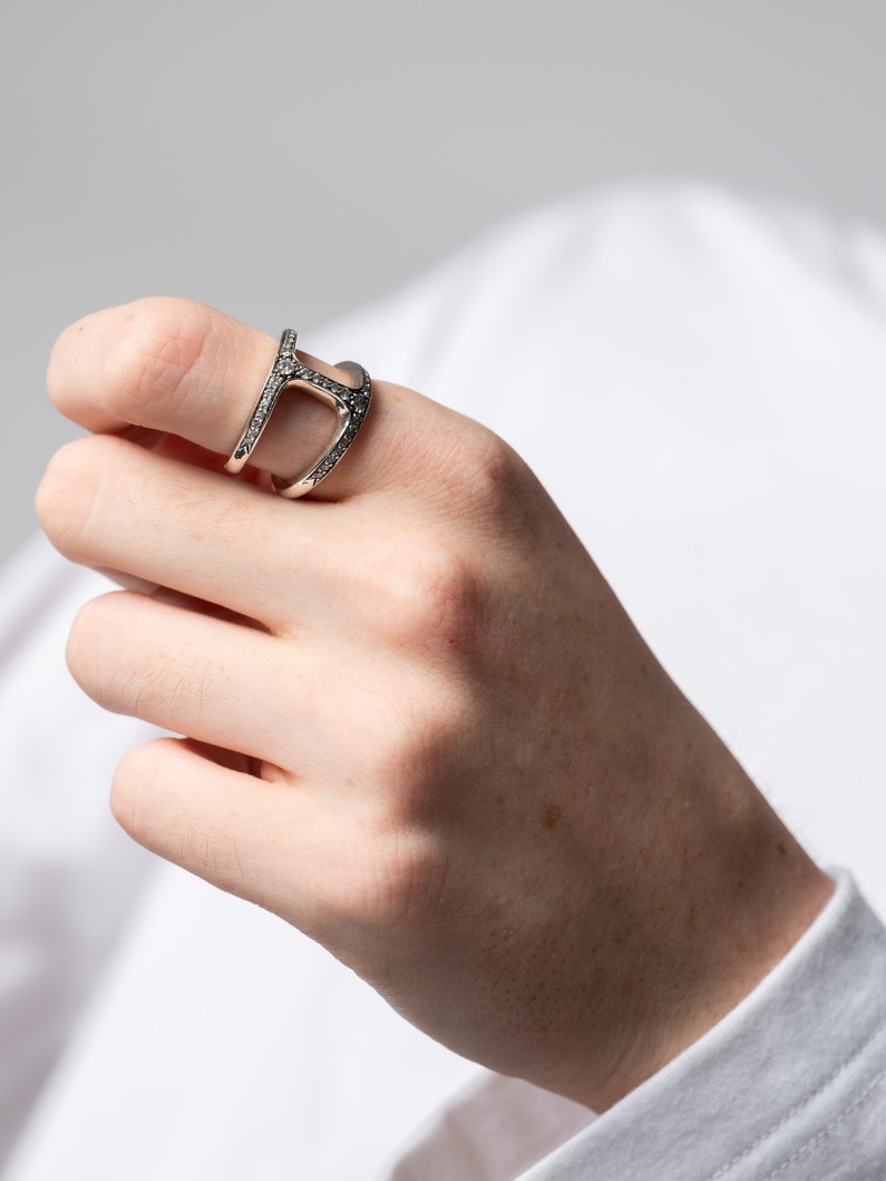 デイム ファントム ダイヤモンド リング 詳細画像 silver 2