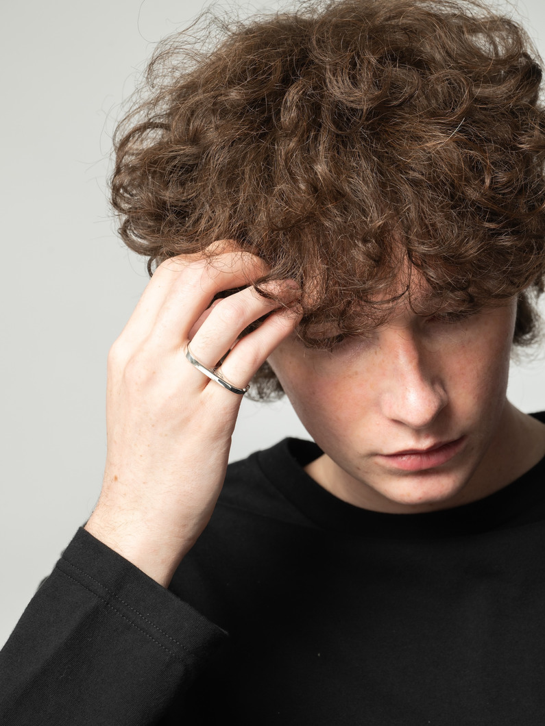 ダブル ナックルリング 詳細画像 silver 3