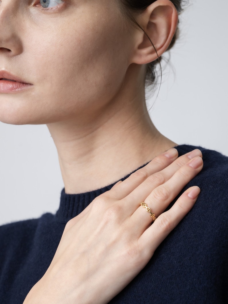 マイクロデイム III トライリンク リング（イエローゴールド） 詳細画像 yellow gold 6